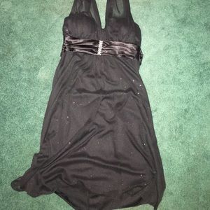 black sparkly dress size M